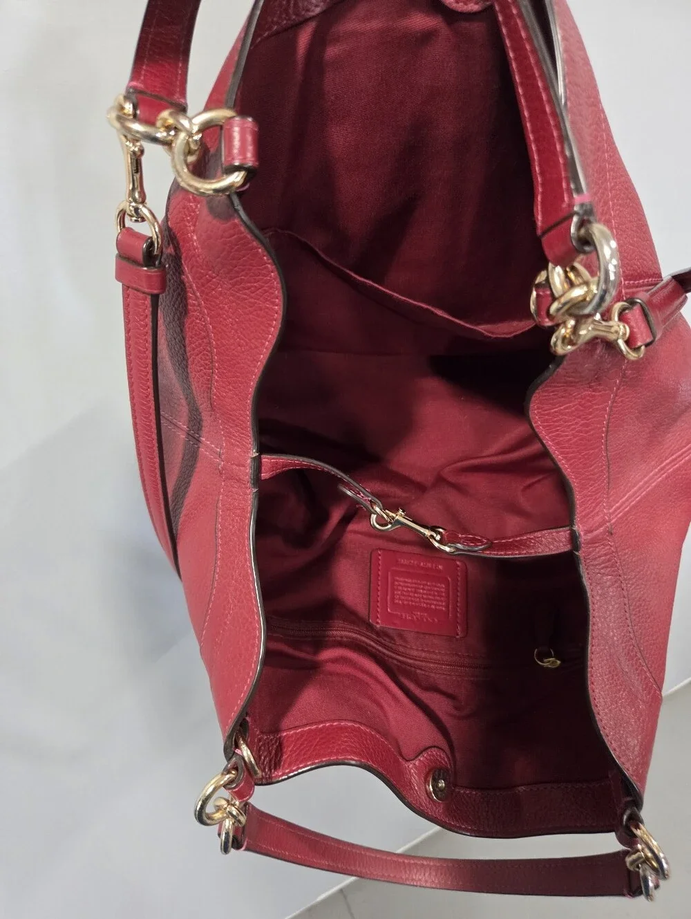 Coach Lexy Small Pebbled Shoulder Bag F28992